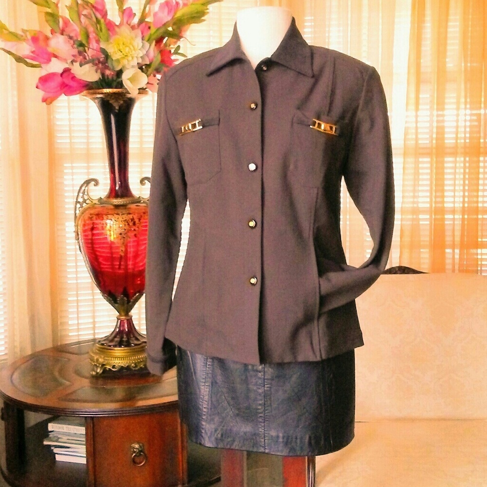 St. John sport brown jacket